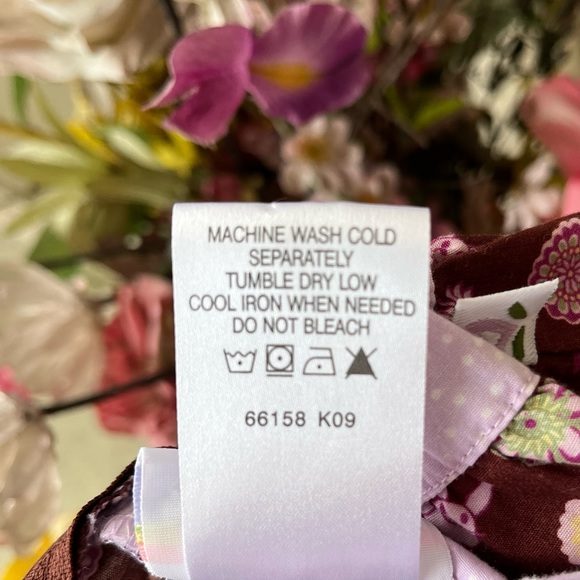 •American Girl• RETIRED Bitty Baby Floral/Bunny Pattern Dress - Size 7 - Picture 8 of 9